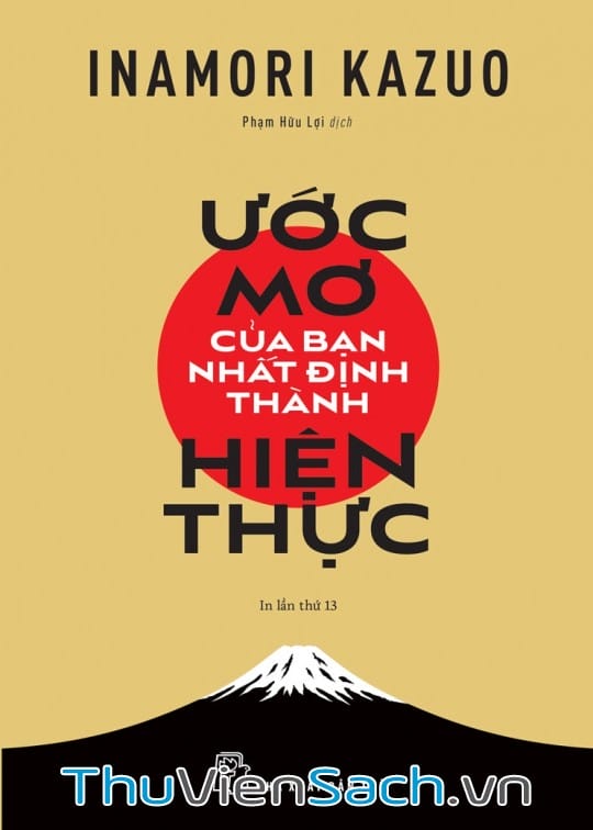 Ảnh bìa sách Ước Mơ Của Bạn Nhất Định Thành Hiện Thực