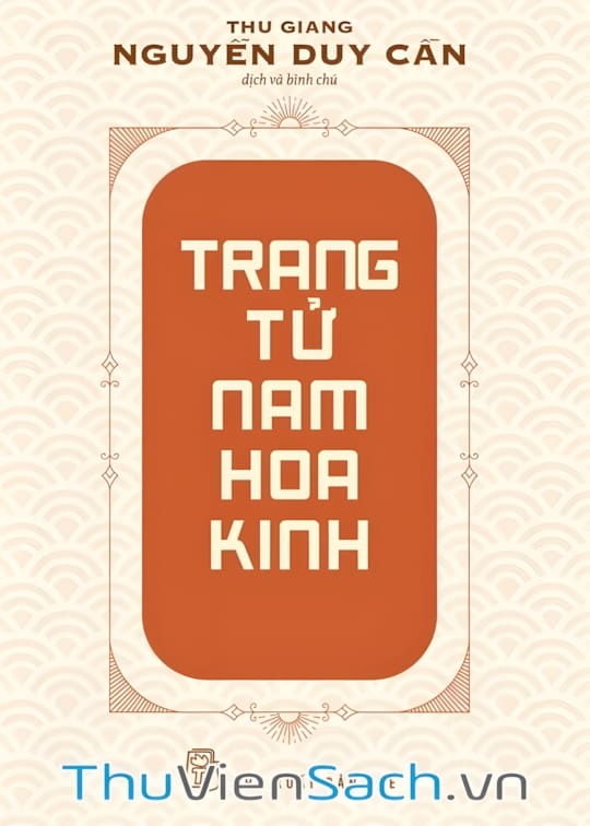 Ảnh bìa sách Trang Tử Và Nam Hoa Kinh