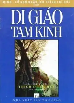 Ảnh Di Giáo Tam Kinh