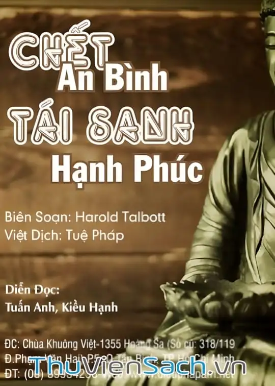 Ảnh bìa sách Chết An Bình Tái Sinh Hạnh Phúc