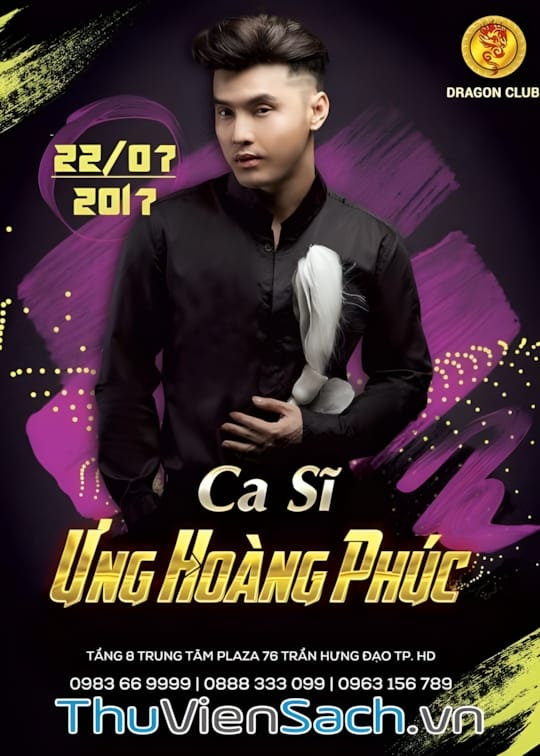 Ảnh bìa sách Ưng Hoàng Phúc Live 10 Hit “Huyền Thoại”