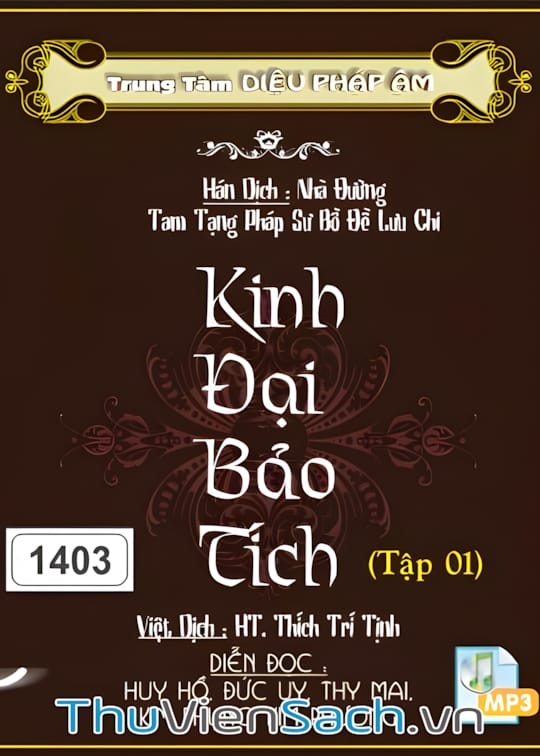 Ảnh bìa sách Kinh Đại Bảo Tích - Tập 8