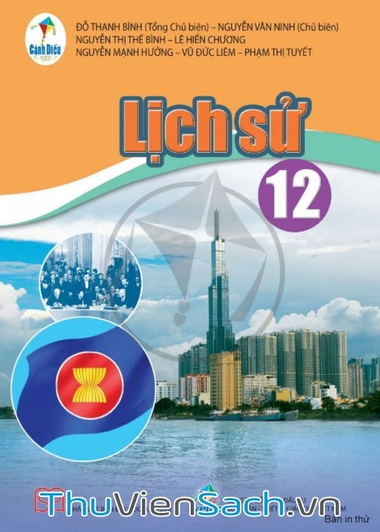 Ảnh bìa sách Bộ Sách Cánh Diều: Lịch Sử Lớp 12