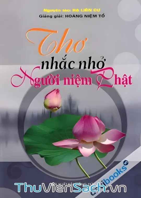 Ảnh bìa sách Thơ Nhắc Nhở Người Niệm Phật