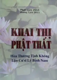 Ảnh Khai Thị Phật Thất