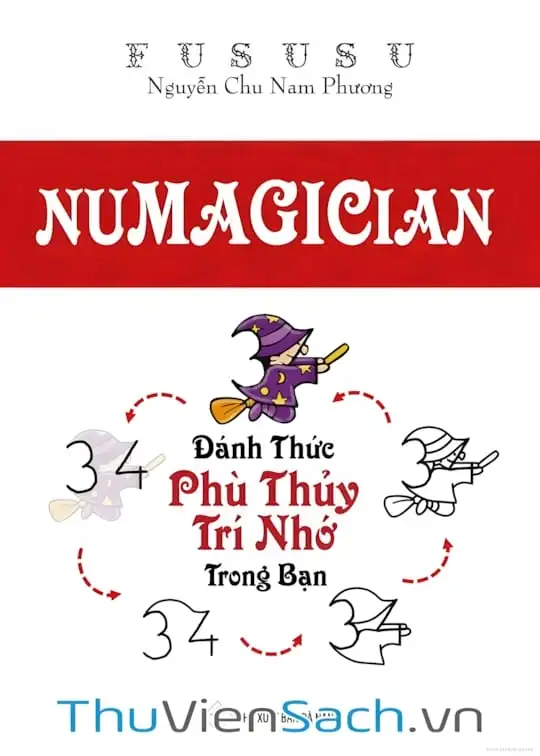 Ảnh bìa sách Numagician Đánh Thức Phù Thủy Trí Nhớ Trong Bạn