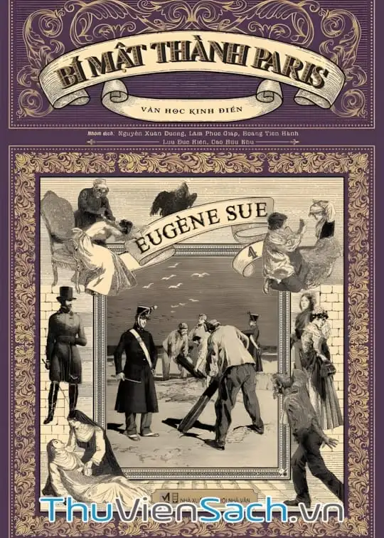 Ảnh bìa sách Bí Mật Thành Paris - Tập 4