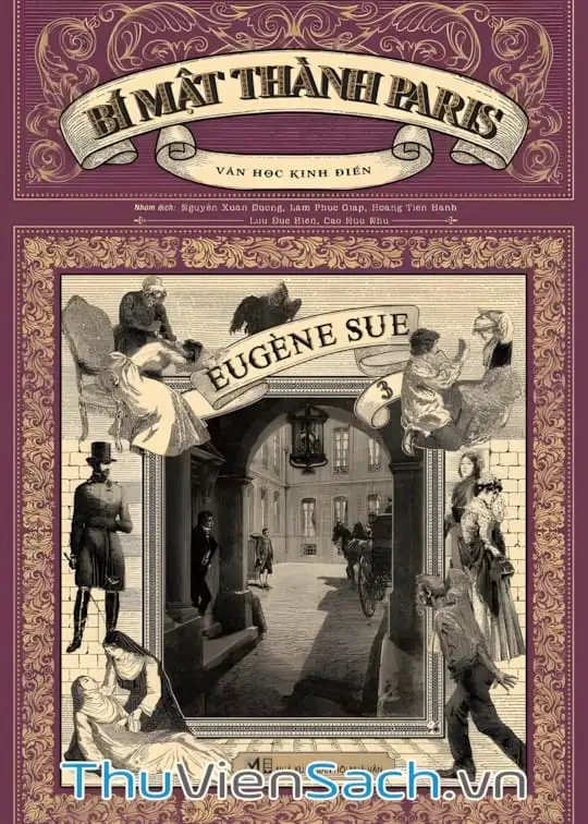 Ảnh bìa sách Bí Mật Thành Paris - Tập 3