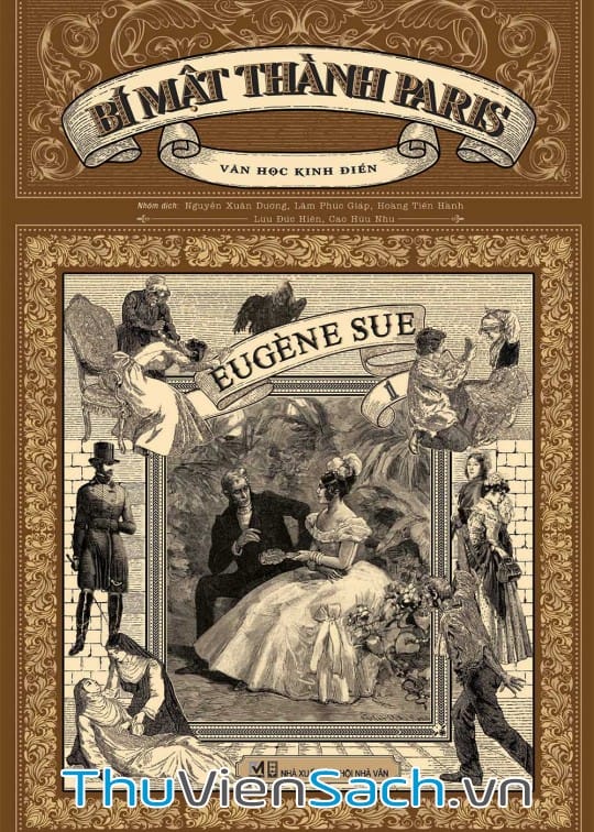 Ảnh bìa sách Bí Mật Thành Paris - Tập 1