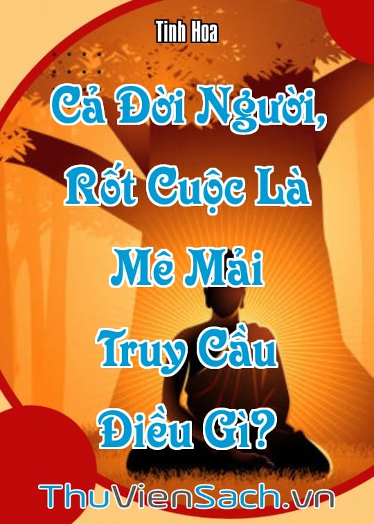 Ảnh bìa sách Cả Đời Người, Rốt Cuộc Là Mê Mải Truy Cầu Điều Gì?