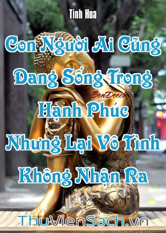 Ảnh bìa sách Con Người Ai Cũng Đang Sống Trong Hạnh Phúc Nhưng Lại Vô Tình Không Nhận Ra