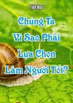 Chúng Ta Vì Sao Phải Lựa Chọn Làm Người Tốt?
