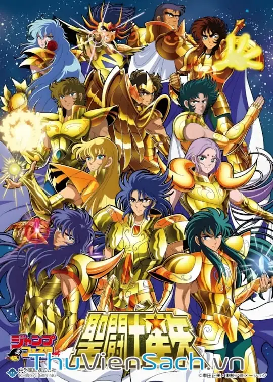 Ảnh bìa sách Áo Giáp Vàng - Saint Seiya