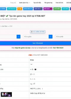 Website Tạo “Kí Tự Chữ Đảo Ngược” - Xu Hướng Gây Bão Giới Trẻ Online