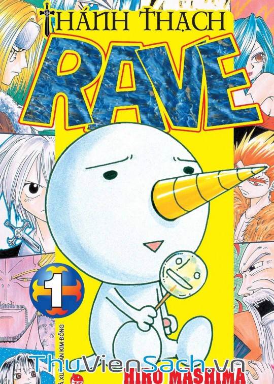 Ảnh bìa sách Thánh Thạch Rave - Rave Master