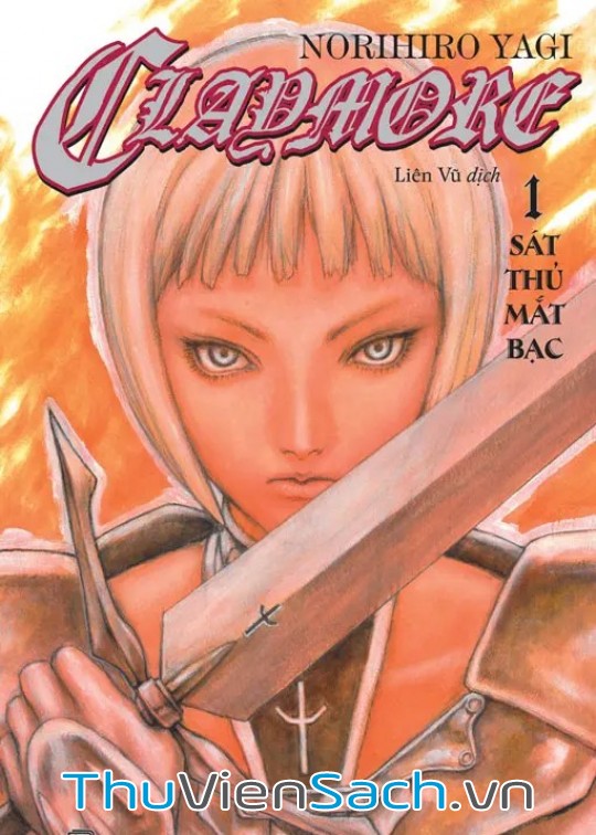 Ảnh bìa sách Claymore Mắt Bạc